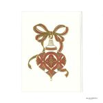 美國CRANE聖誕卡/ Gilded Ornament Card - 圖片 1