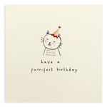 英國 Pencil Shavings 生日卡/ Birthday Purrfect - 圖片 1