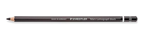 STAEDTLER黑桿人像素描專用鉛筆/ 4B - 圖片 1