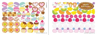 Hello Kitty貼紙繪本: 美味餐廳篇 - 圖片 2
