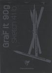 法國 Clairefontaine Graf it 素描本/ 黑色/ 空白/ A4/ 90g - 圖片 1