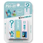 日本 sun-star Piri-it! V 造型雙用標示貼/ 怪獸大學/ 3款各25張 - 圖片 2