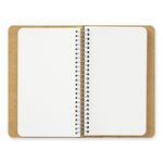 日本 TRAVELER'S COMPANY 線圈空白筆記本/ A6 Slim/ MD Paper 白 - 圖片 3