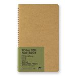 日本 TRAVELER'S COMPANY 線圈空白筆記本/ A5 Slim/ DW 牛皮紙內頁 - 圖片 1