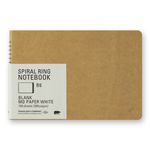 日本 TRAVELER'S COMPANY 線圈空白筆記本/ B6/ MD Paper 白 - 圖片 1