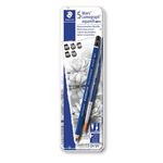 STAEDTLER 100頂級水性藍桿鉛筆/ 6入 - 圖片 1