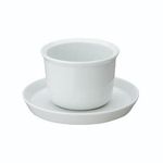 KINTO Leaves to Tea杯盤組/ 160ml/ 白 - 圖片 3