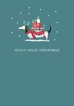 英國ART FILE聖誕卡/ Holly Jolly Frank - 圖片 1