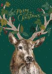 英國ART FILE聖誕卡/ Merry Christmas Stag - 圖片 1
