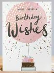 LOUISE TILER生日卡/ Balloon and Cake 蛋糕與汽球 - 圖片 1