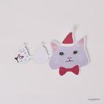 【誠品獨家】日本APJ 聖誕卡/ Hanna Melin/太陽眼鏡貓/聖誕樹 - 圖片 2