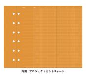 日本 PLOTTER 008 Project Manager 萬用手冊內頁分類夾/ Mini/ 6色分類 - 圖片 5
