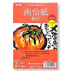 maruman越前附耳宣紙/5入/325g
