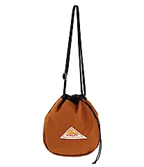 【日本KELTY】KINCHAKU  肩背小袋/ 焦糖