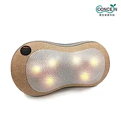 康生 4D摩力寶貝溫熱揉捏按摩枕CON-1288(麻布款)/ 鴛鴦奶茶