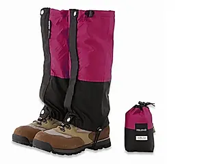 【ISUKA】輕量GORE-TEX綁腿(前開) -內建橡膠套彈性繩 / 薰衣草