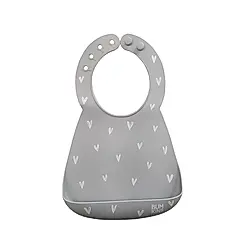 Bumkins 矽膠圍兜 (多款可選)/ 愛心