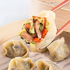 【KAWA巧活】香菇黑木耳素食手工水餃