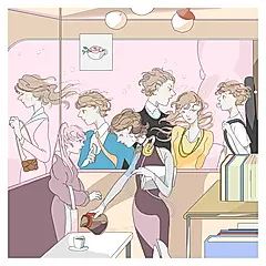 低級失誤Saitemiss盒裝海報/ 咖啡大師/ Barista