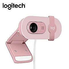 logitech 羅技 BRIO 100網路攝影機/ 玫瑰粉