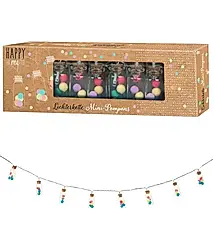 moses.快樂絨球燈串/ 暖白色光/ 不含電池