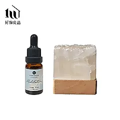好物良品小夜燈款_天然晶石精油擴香石香氛禮盒/ 紳士書房