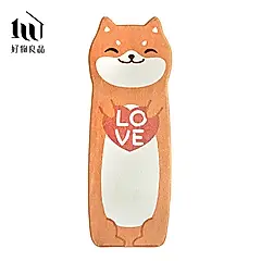 【好物良品】60x160cm_獨家設計可愛動物羊羔絨保暖防滑床邊地毯/ 愛柴犬