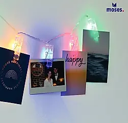 moses.微笑五彩燈串/ 暖白色/ 彩色/ 不含電池、USB傳輸線