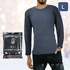 Partner dear男德絨圓領厚保暖衣-K810-2件/ L