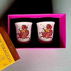 TALES龍華富貴藝術骨瓷雙杯組