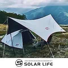 Coleman 輕量六角形天幕+ / DARK ROOM系列 / CM-39093 涼棚布 遮陰遮陽棚  露營外帳 遮雨炊事帳 輕量化天幕布