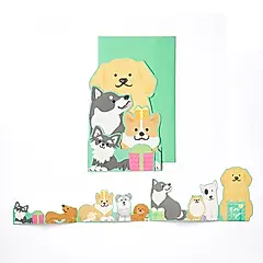 Jean萬用卡/ 9隻狗