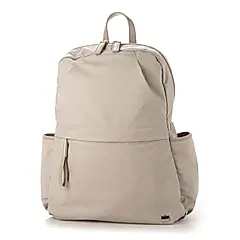 LA BAGAGERIE 字母印後背包(多色選)/ 象牙