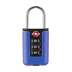 【FJ】行李箱TSA海關密碼鎖CK13(出國必備)/ 藍紫