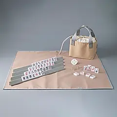 馬丘MACHILL TOGO麻將外帶組/ 奶茶棕