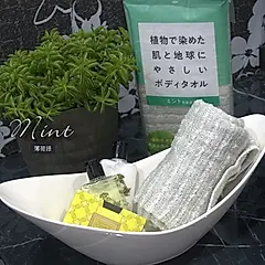 Abechi 天然植物染起泡沐浴巾BDT1(袋裝) 薄荷綠 23x100cm