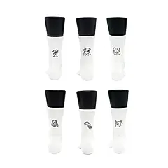 SOUNDSGOOD填空襪/ 白/ 壞掉刺青店/ 3入一組