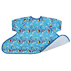 英國Tidy TOT 防水圍兜/ 短袖/ 晴空藍