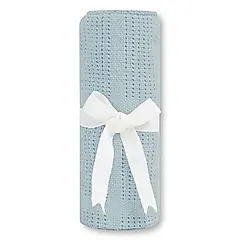 【奇哥】純棉洞洞毯 70x90cm(橄欖綠)