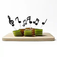 QUALY 音符果叉/ 黑