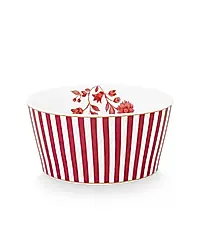PIP STUDIO Royal Stripes Dark Pink 碗 12cm