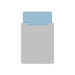 BOONA 3C 繽紛平板內袋(15-15.6吋)XB-Q005/ 銀色+藍