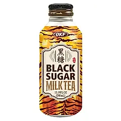 OKF黑糖奶茶/ 390ml/ 瓶