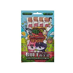 【COUCH POTATO 沙發馬鈴薯】BUFF雙重舒壓霸芙泥-鮭魚干貝X西瓜甜菜根/4入(包)