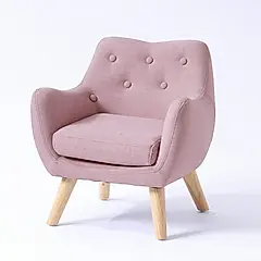 MesaSilla BunnyTickles 兒童休閒單椅_貓抓布_夜櫻紫