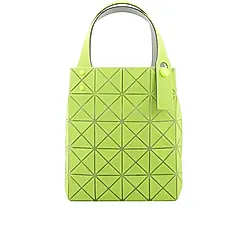 【ISSEY MIYAKE】BAO BAO Prism Plus 5X4 霧面迷你手提包(黃綠色)/ 平行輸入