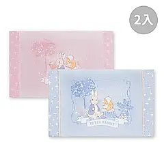 【奇哥】悅讀比得兔健康枕套 2入 46×26×4cm/ 藍色