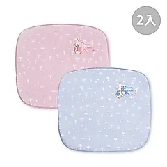 【奇哥】悅讀比得兔圓型枕套2入32.5×28.5cm/ 粉色