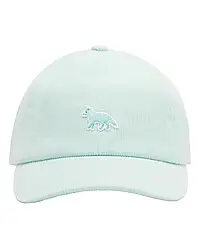 MAISON KITSUNÉ 胡椒薄荷綠小狐狸LOGO六分割棒球帽