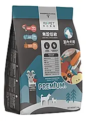 【NU4PET 陪心寵糧】全齡犬無穀低敏犬糧 羊肉鮮蔬 1Kg